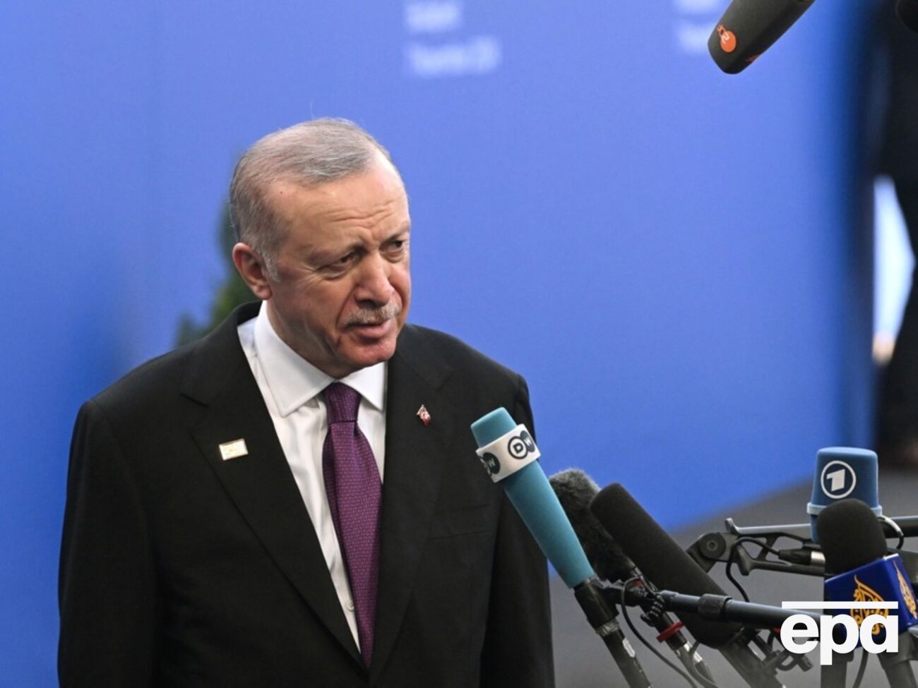 Ердоган не підтримує рішення США щодо ударів Україною ATACMS по РФ