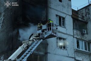 В Святошинском районе горела 16-этажка