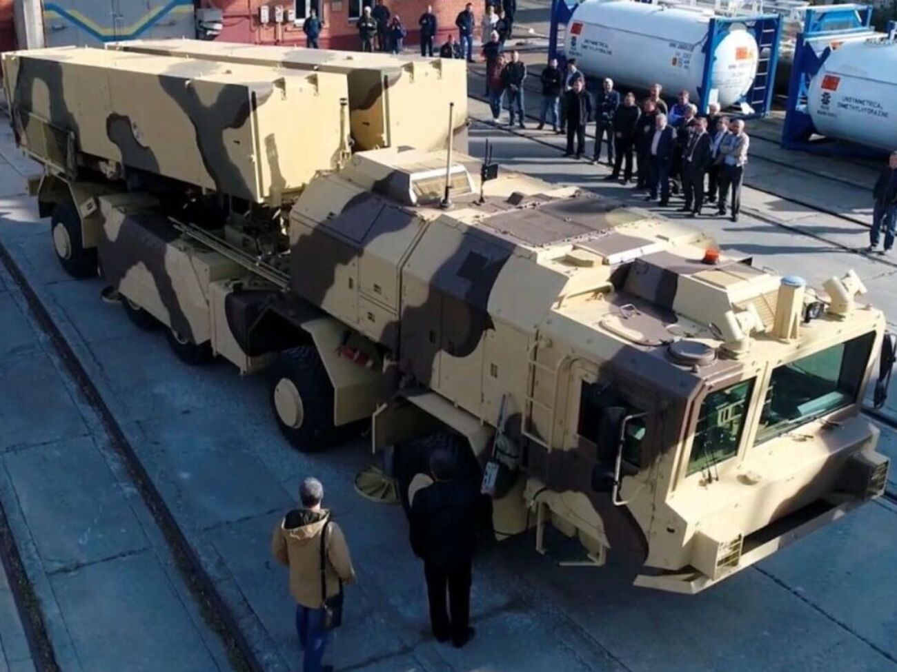 Україна вже показала оперативно-тактичний ракетний комплекс "Грім-2"