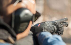 Павлюк отметил, что ружье против дрона – новое упражнение для новобранцев