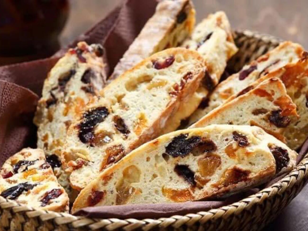 Печенье бискотти очень долго сохраняется свежим