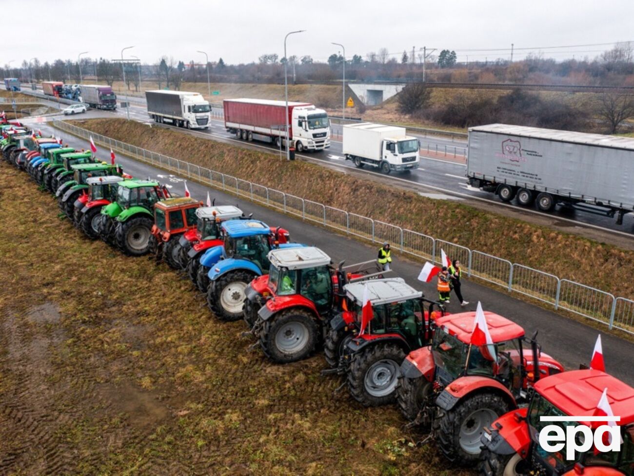 Польские фермеры снова будут блокировать границу