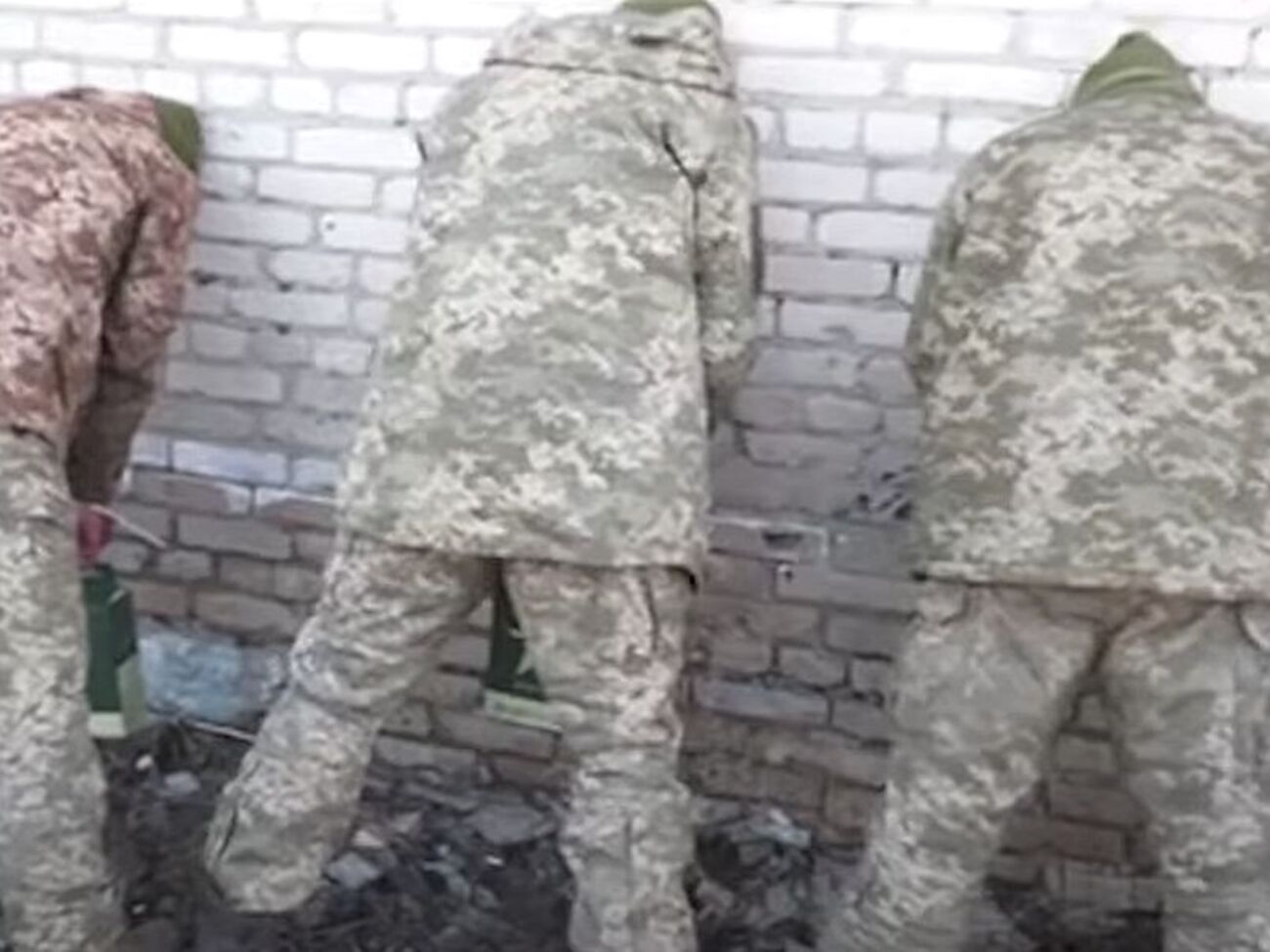 Пленных держали в лагере на территории Беларуси