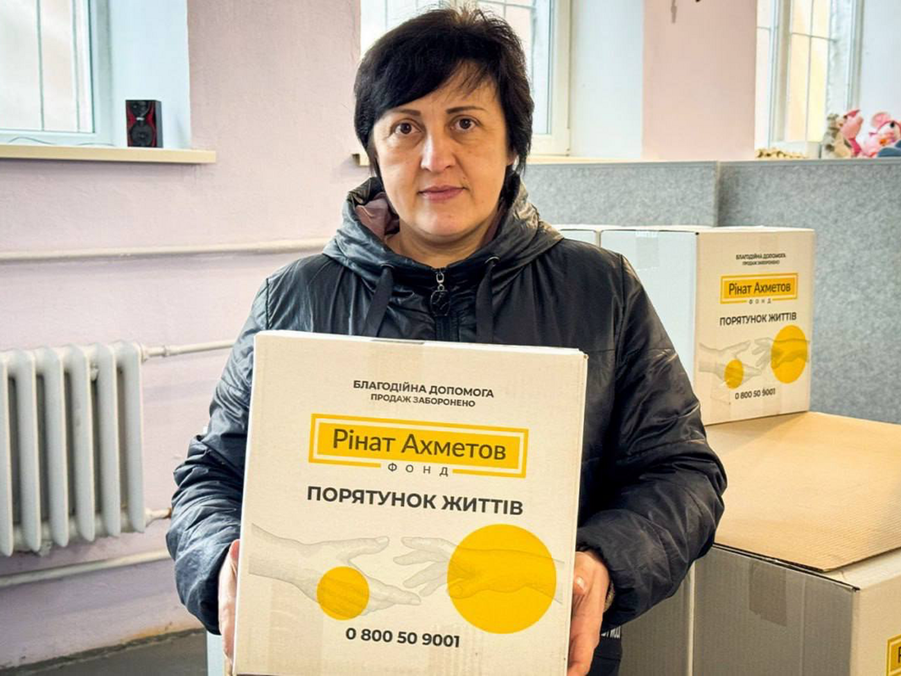 С 2014 года Фонд передал для жителей Украины 13 млн продуктовых наборов