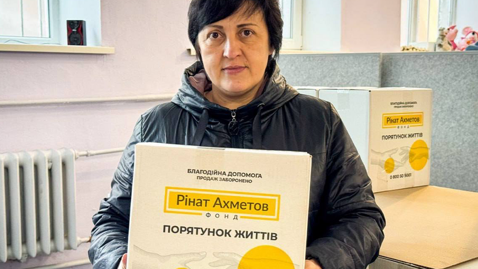 З 2014 року Фонд передав для жителів України 13 млн продуктових наборів