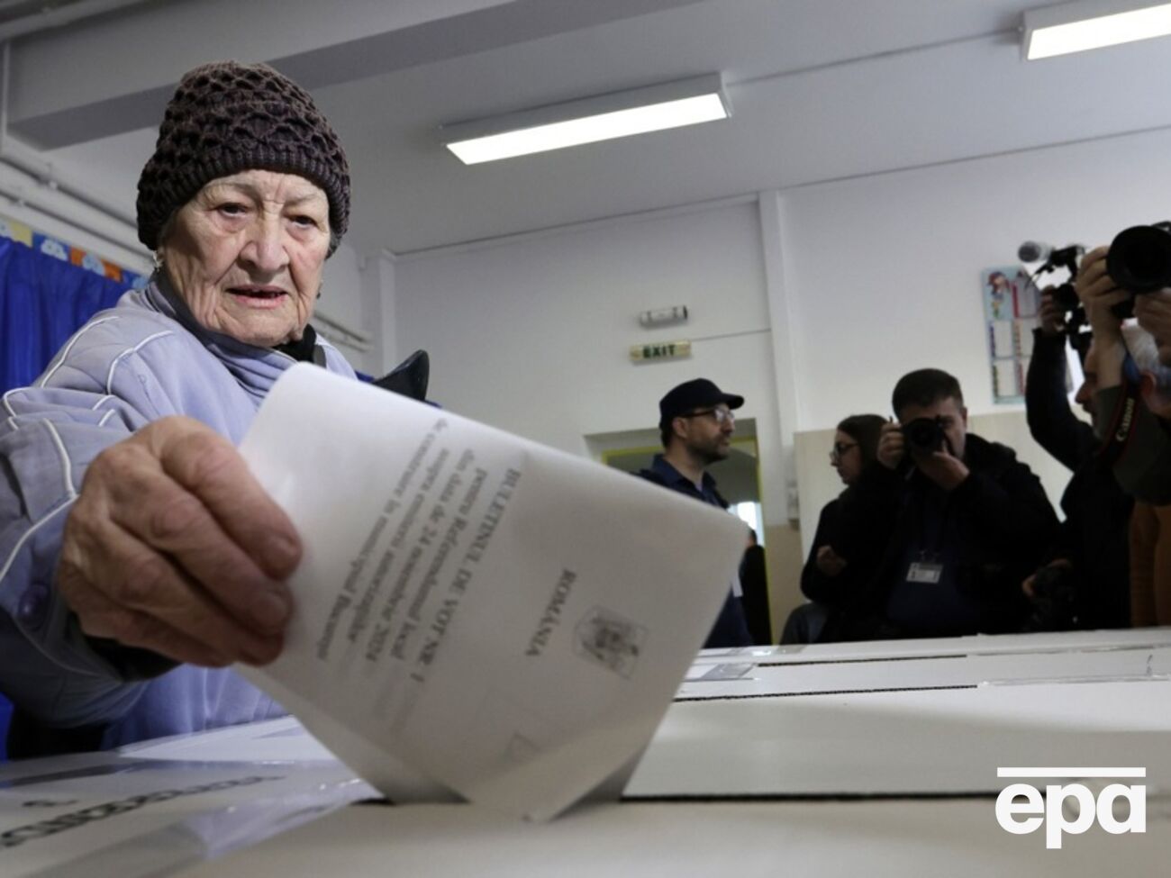 Перший тур президентських виборів у Румунії відбувся 24 листопада