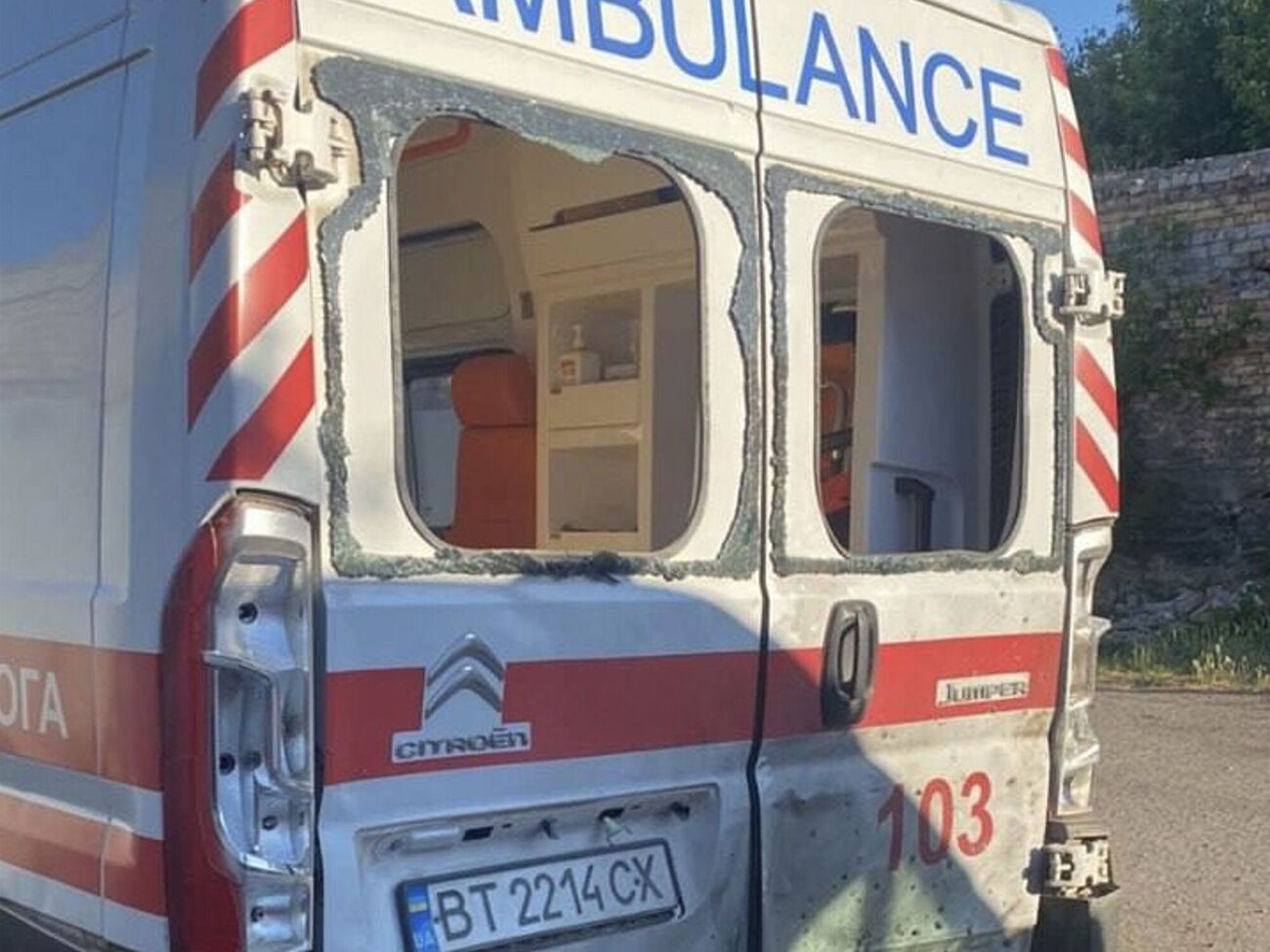 Оккупанты неоднократно атаковали бригады "скорых" в Херсонской области