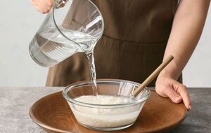 Рисовую воду используйте для полива участка