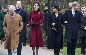 В последний раз принц Гарри с женой праздновали Рождество с королевской семьей в 2018 году