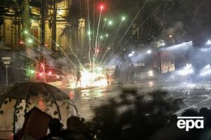 На вулицях Тбілісі відбуваються сутички