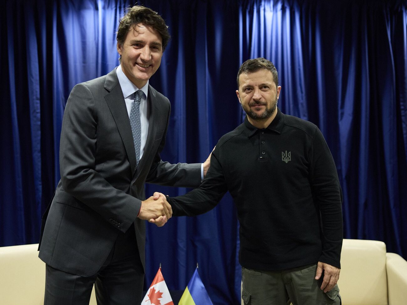 Трюдо и Зеленский говорили по телефону