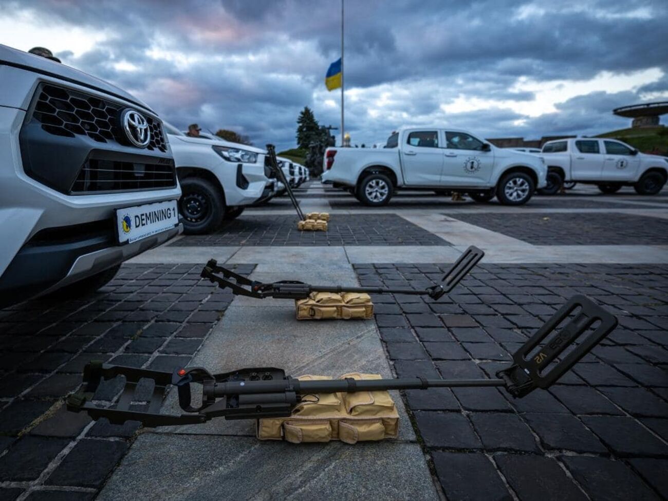 Автотранспорт від Литви використають для гуманітарного розмінування, розповіли в Міноборони України