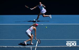 Киченок и Остапенко (на фото) в третий раз в сезоне уступили Се Шувэй и Мертенс