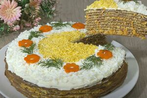 Для печінкового торта найкраще брати курячу печінку