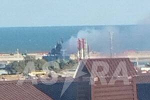 Один із БПЛА міг вибухнути у військовому порту