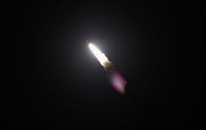 Ракета пролетела больше 6,5 тыс. км и упала в Тихом океане