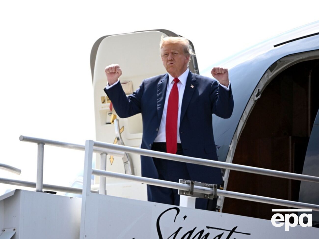 Про свою перемогу на виборах Трамп заявив сам