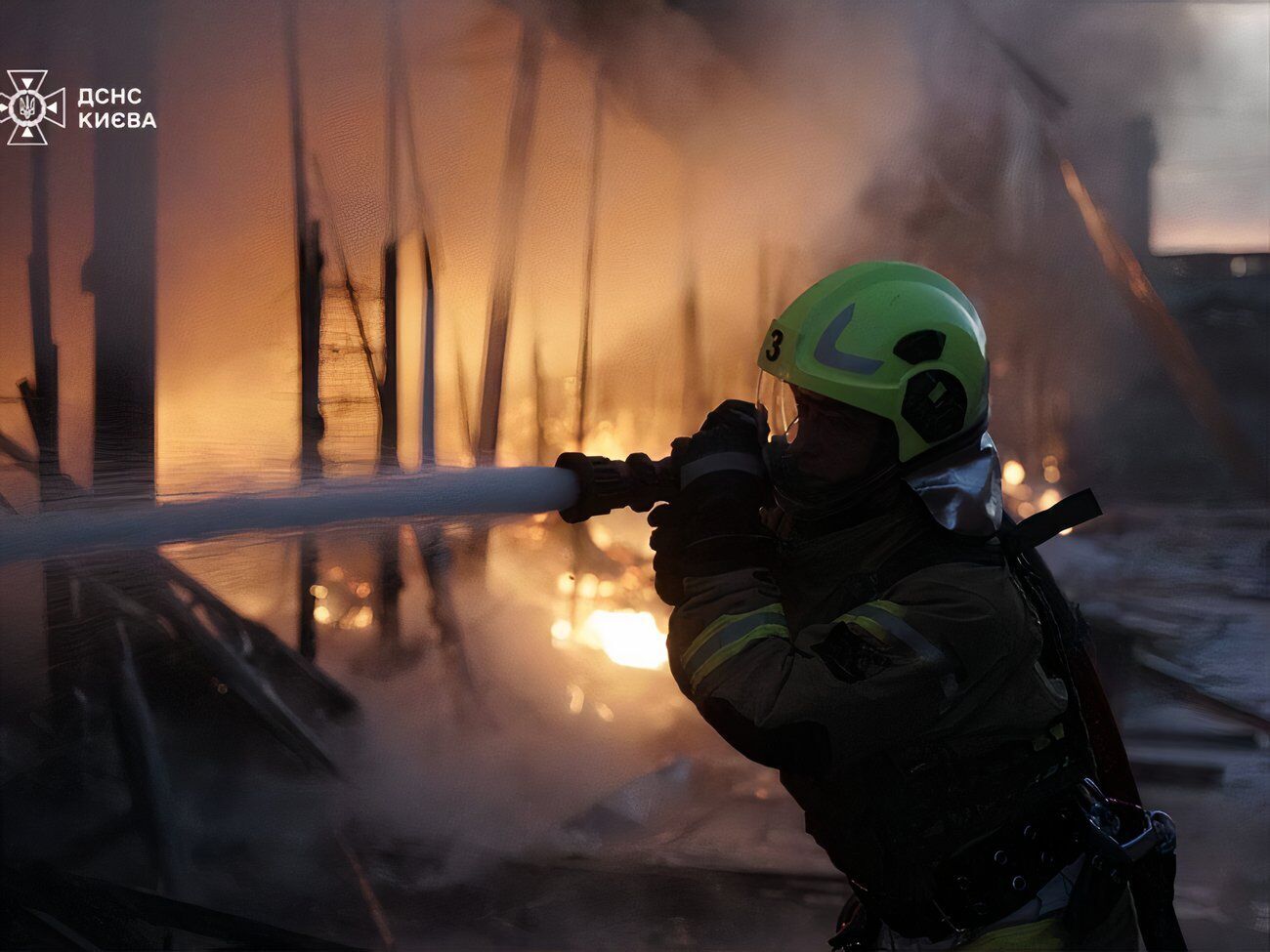 Враг в очередной раз совершил атаку на столицу