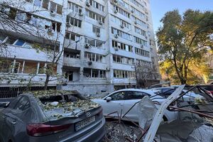 Обломки БПЛА упали в жилом районе