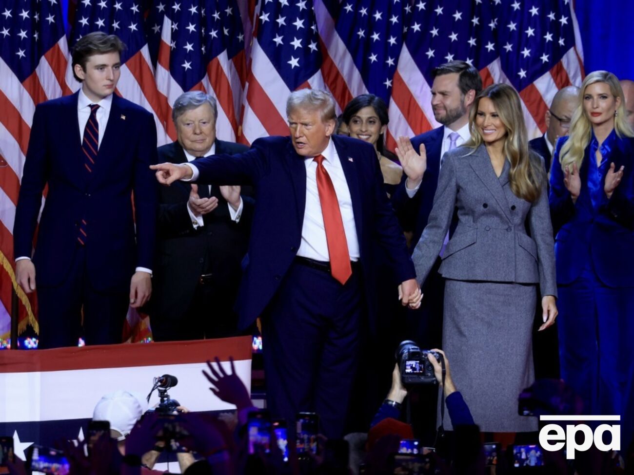 Світові лідери вітають Дональда Трампа з перемогою на президентських виборах у США