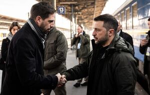 Зеленский приехал в Будапешт впервые с начала полномасштабной войны