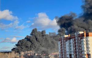 В МЧС РФ признали, что пожар крупный