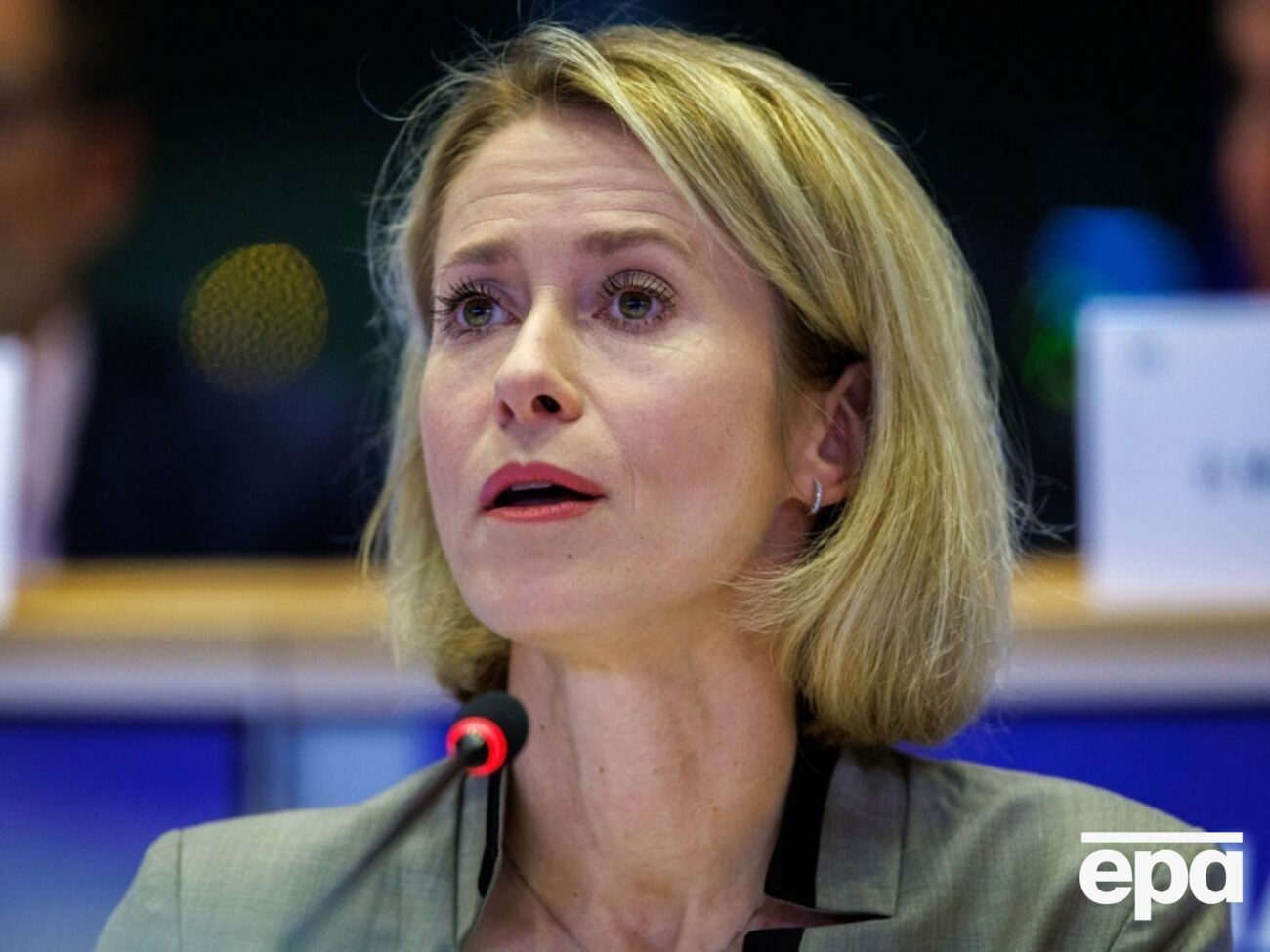 Каллас висловила підтримку грузинам