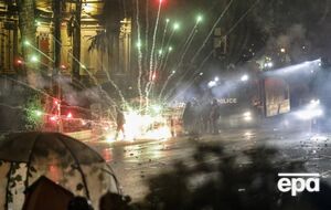 Протести проти заморожування євроінтеграції Грузії тривають четвертий день