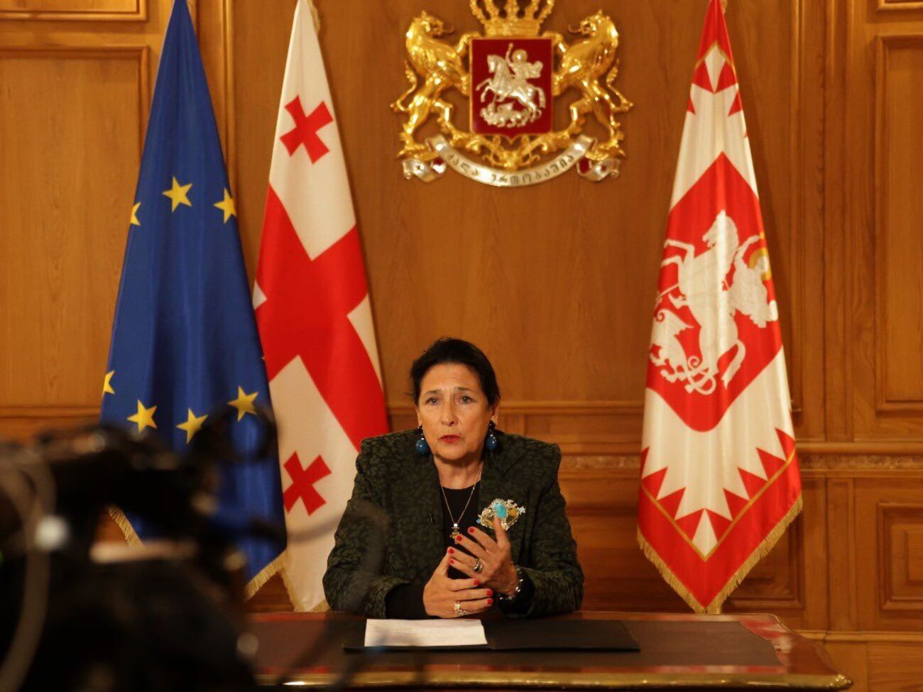 Зурабішвілі попередила мітингувальників про ймовірні провокації з боку спецслужб