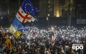 У ЄС закликали керівну партію "Грузинська мрія" звільнити всіх затриманих на акціях протесту