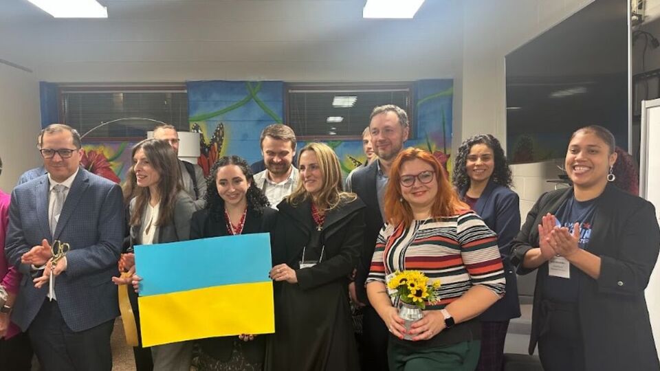 Хаб расположен в Чикагском городском колледже