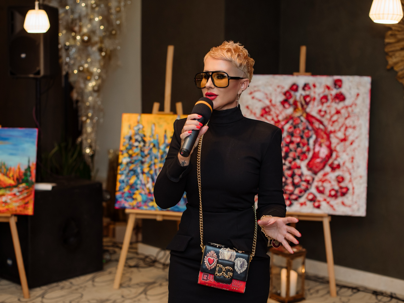 Третьяк: Я очень рада, что смогла организовать этот благотворительный вечер