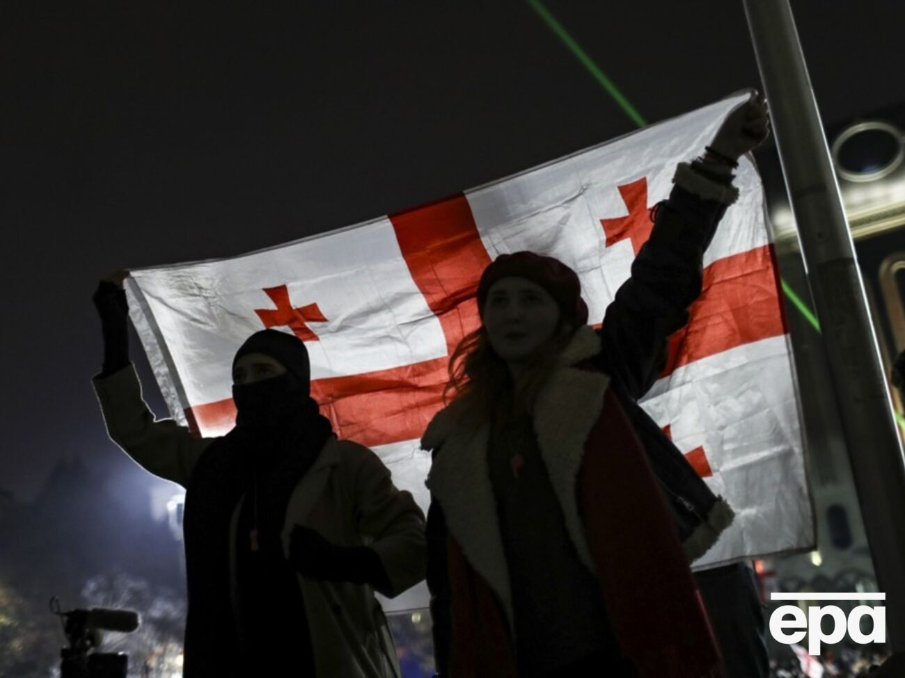 В Грузии протестуют против замораживания евроинтеграции