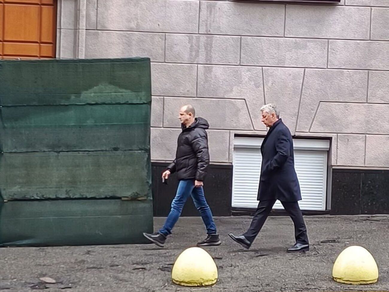 Бойко приехал на допрос утром