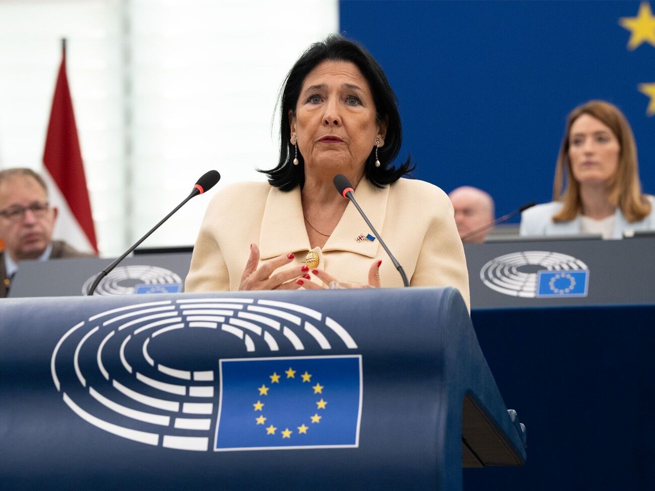 Зурабішвілі: Грузія чекає на заходи від Брюсселя й Вашингтона