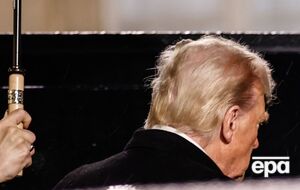 Обычно на публике Трамп появляется с характерной укладкой волос