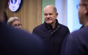 Шольц був у Києві з неанонсованим візитом