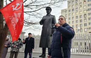 Филимонов после открытия памятника Сталину упомянул о "победе"