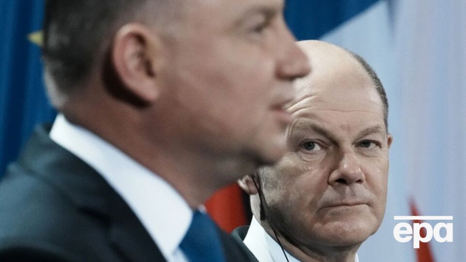 Реакцією на слова польського президента німецький канцлер налякав присутніх європейських лідерів, розповіли джерела
