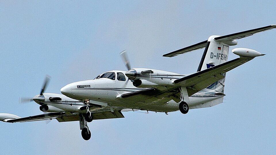 Літак, що розбився, був двомоторним