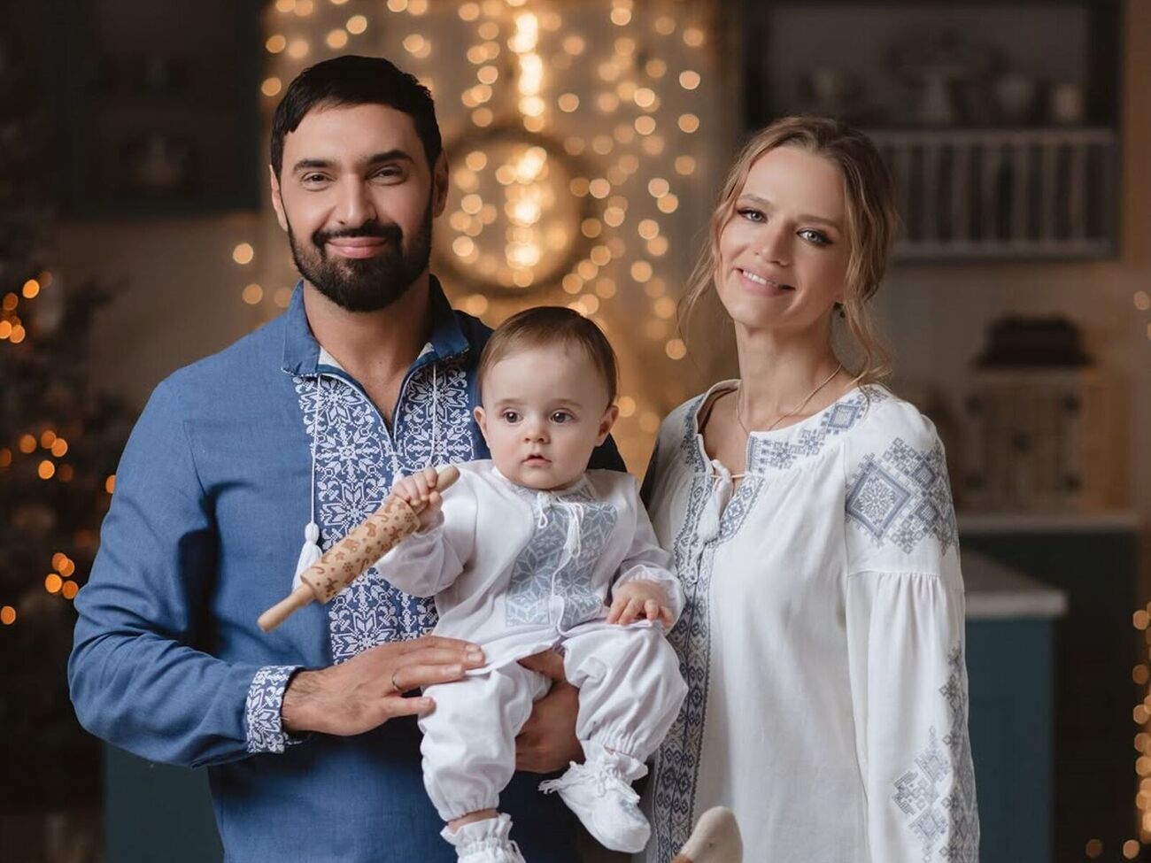 Козловский женился на Бакуменко в декабре прошлого года, а спустя два месяца после этого у них родился первенец