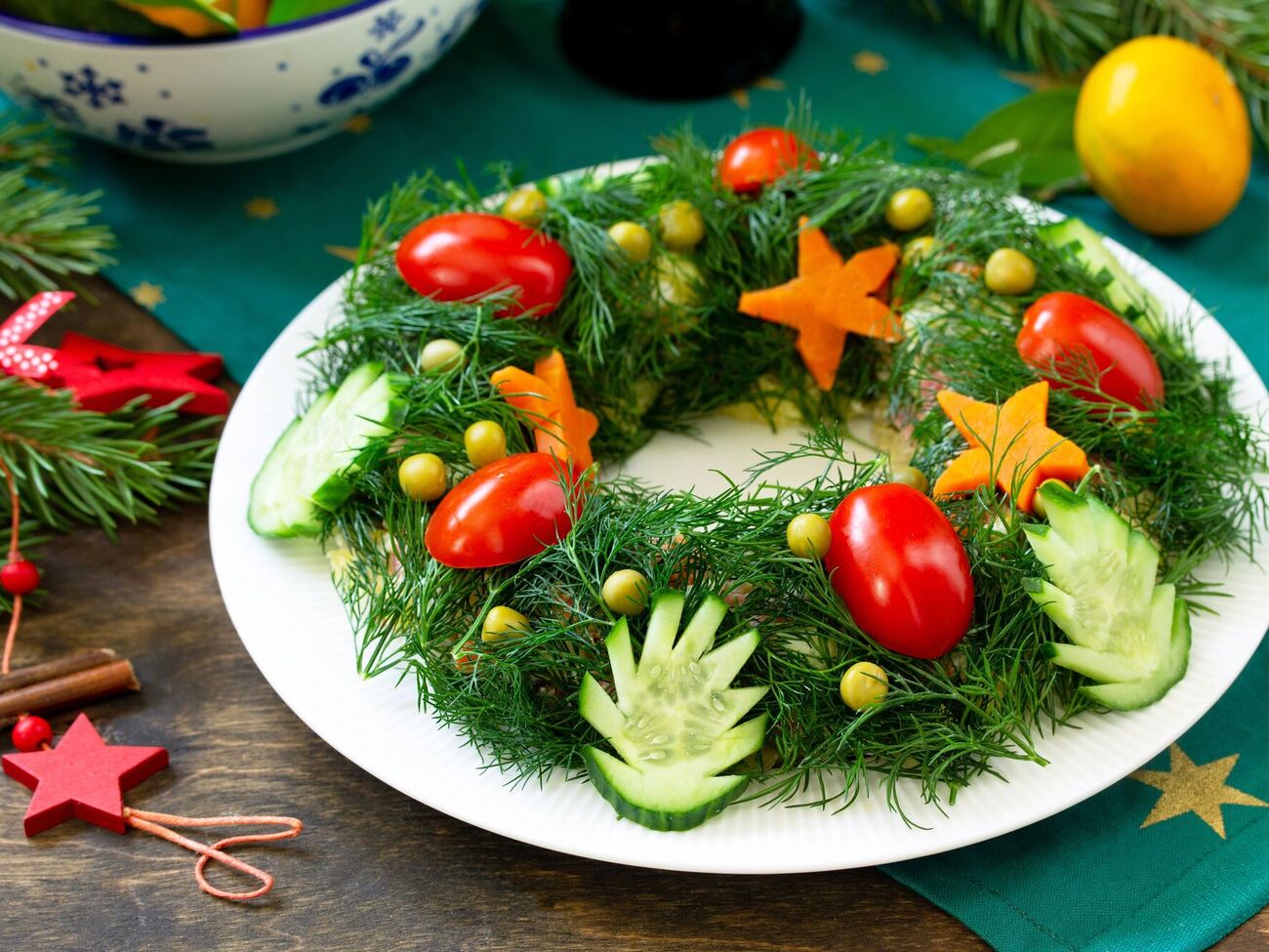 Легкий і смачний салат до новорічного свята