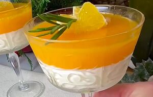 Нежный десерт с праздничным ароматом и вкусом