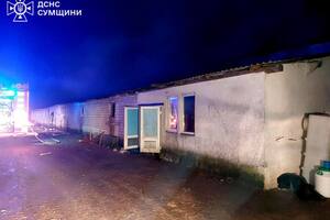 Окупанти вдарили Shahed по фермі, коли там гасили пожежу