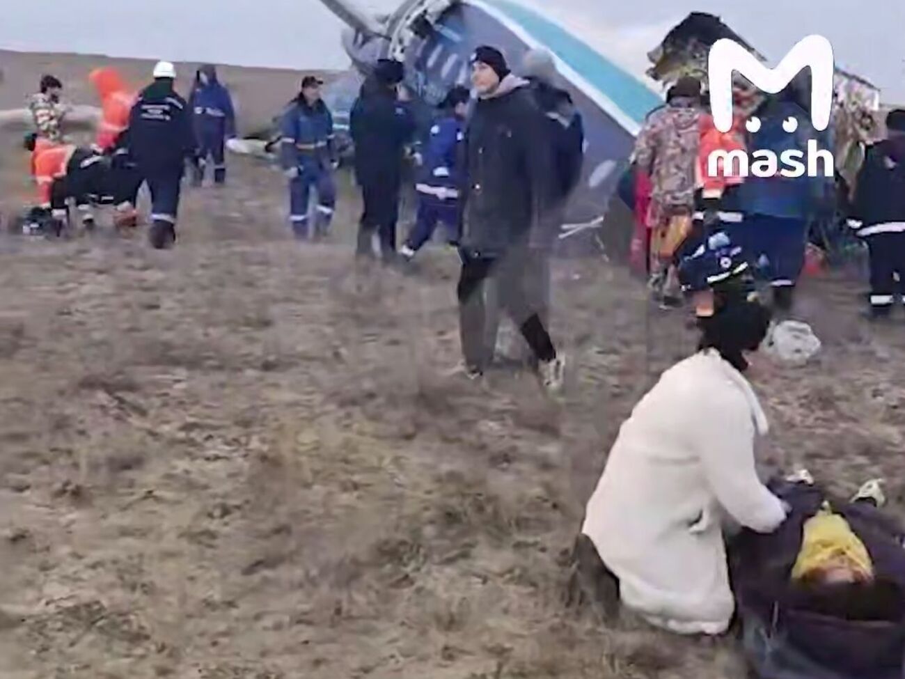 Літак з Азербайджану розбився у Казахстані