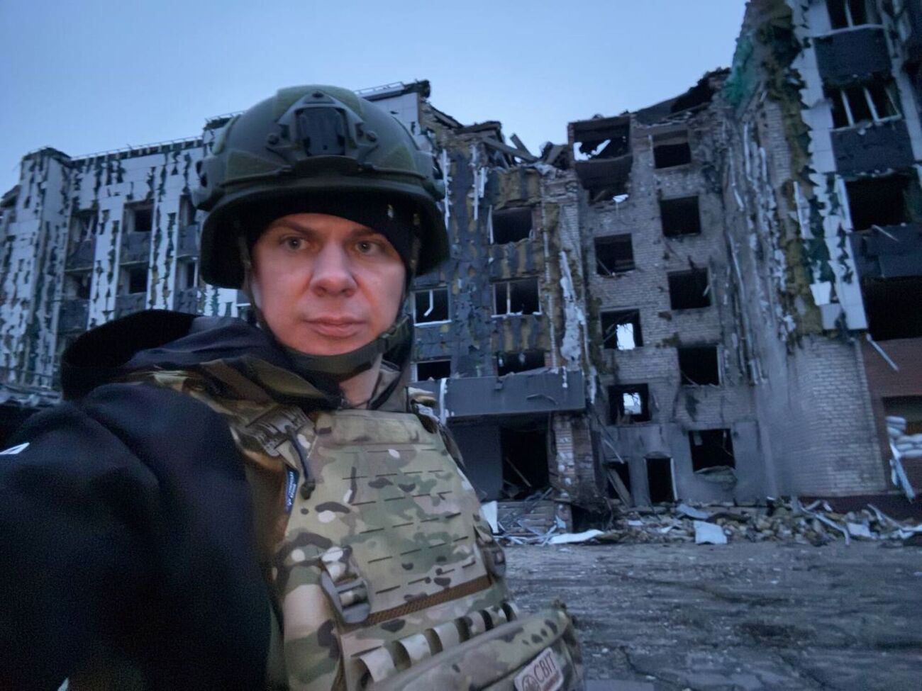 Комаров зазначив, що в Покровську зараз похмуро і тривожно