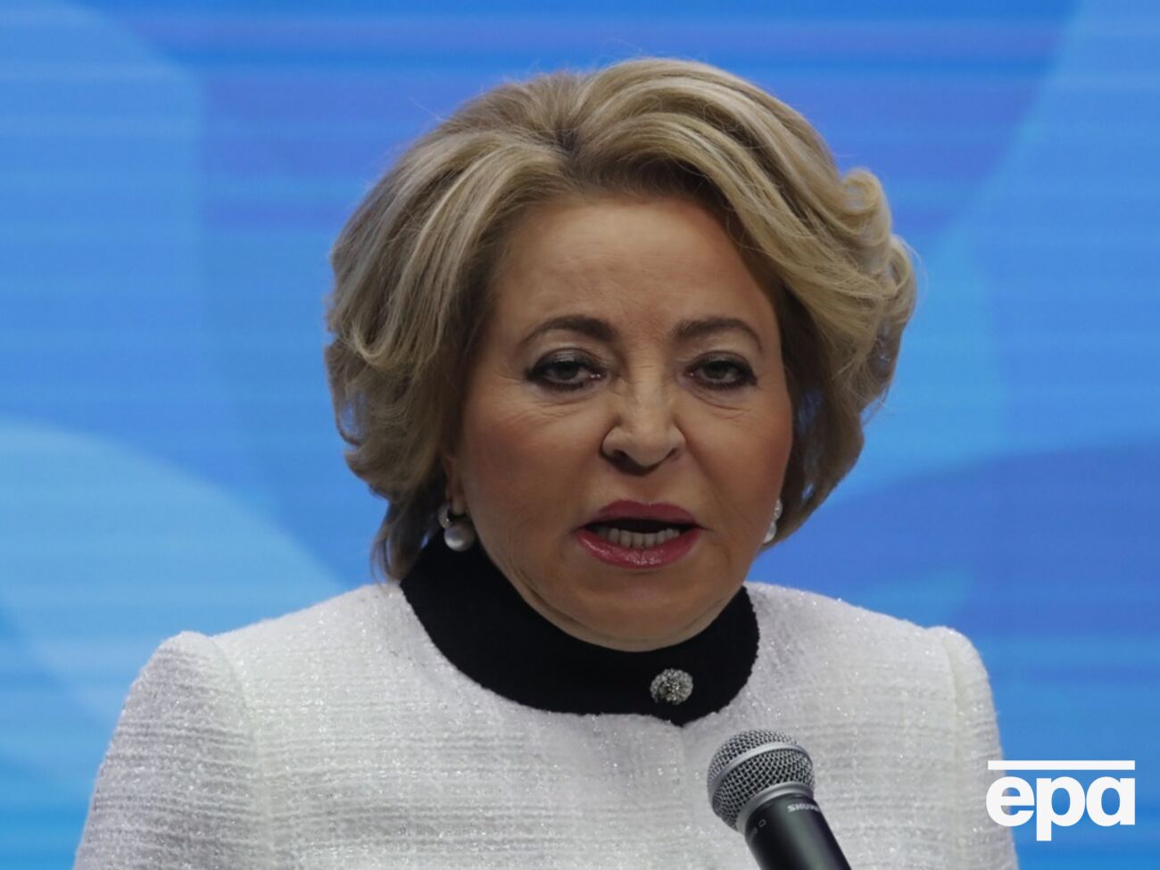 Матвиенко повторила заявление Путина по поводу переговоров с Украиной