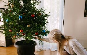 Живую елку лучше не держать возле батареи