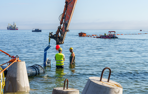 Общая длина EstLink 2 между Финляндией и Эстонией составляет 170 км, из них 145 км – подводный кабель