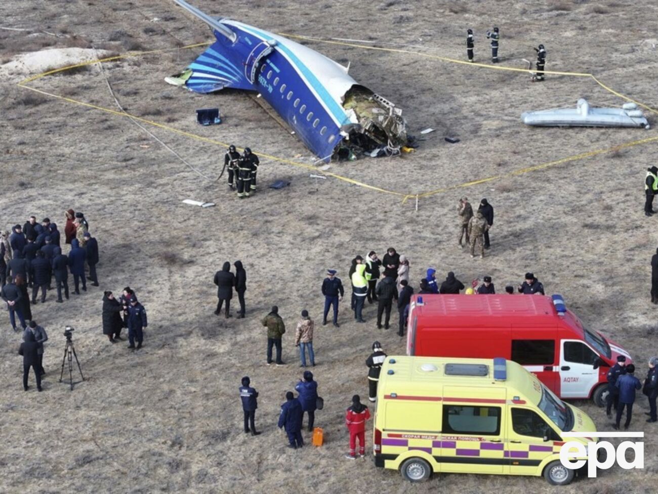 Літак розбився в районі аеропорту Актау